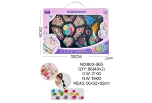 DIY Playing House Girl Toys Beaded Cartoon Capybara Cat