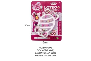 DIY Beaded Strawberry Bear