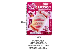 Strawberry Bear DIY Beads Candy