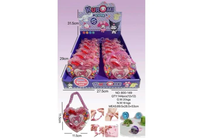 Kuromi DIY Bead Heart (12PCS price per piece)