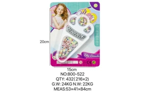 DIY Pretend Play Girl Toys Beads for European and American Children