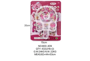 DIY Beaded Strawberry Bear