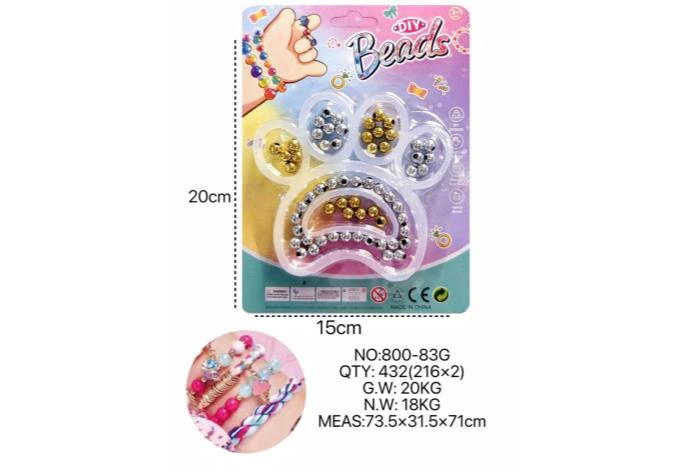 DIY Beaded Cartoon Hand Bear Paw