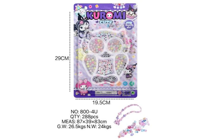 DIY pretend play girl toy bead Lumpy