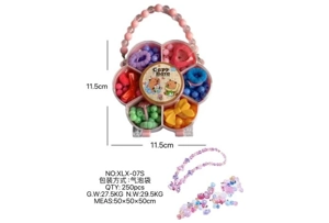 DIY playhouse girl toy beads capybara plum blossom