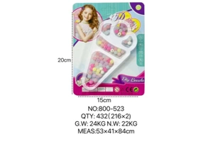 DIY Pretend Play Girl Toys Beads for European and American Children