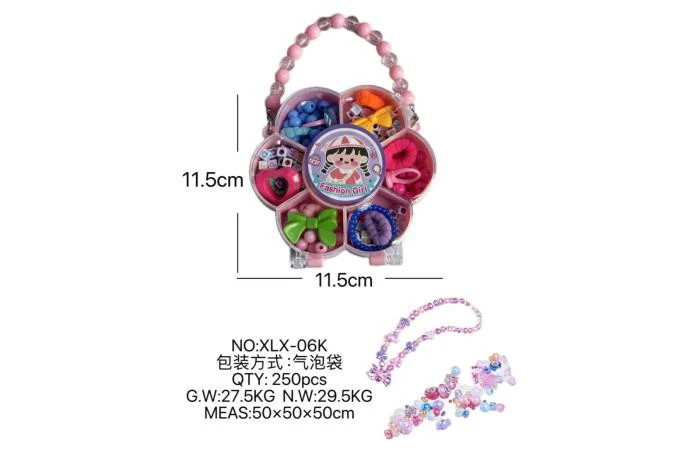 DIY playing house girl toy beads girl plum blossom