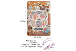 DIY pretend play girl toy beads Capybara