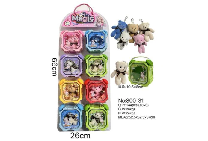 Hanging Board Teddy Bear with Ears