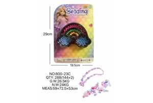 DIY playhouse girl toy beaded little girl cloud