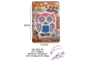 DIY pretend play girl toy beads Capybara