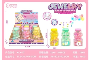 DIY Playing House Girl Toys Beaded Cartoon Capybara Cat