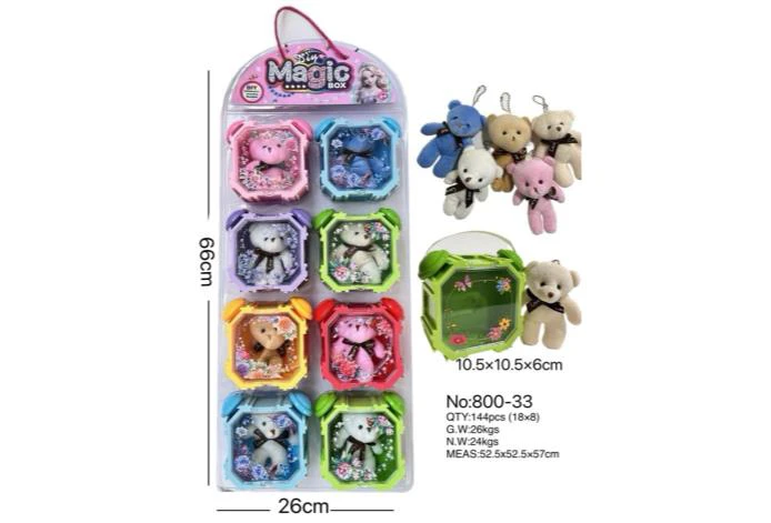 Hanging Board Teddy Bear with Ears