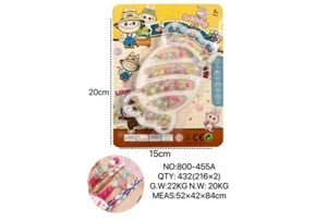 DIY Playing House Girl Toys Beaded Cartoon Hand Cat