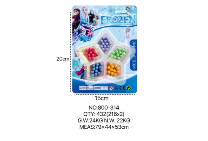 Frozen DIY Beads Five-Pointed Star