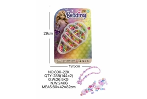 DIY playhouse girl toy beaded little girl big ice cream