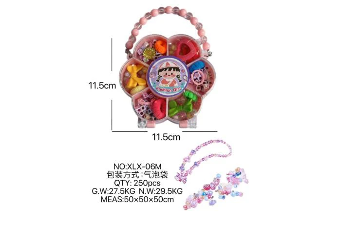 DIY playing house girl toy beads girl plum blossom