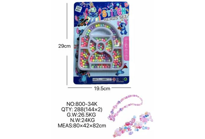 DIY play house girl toy beaded Stitch bag