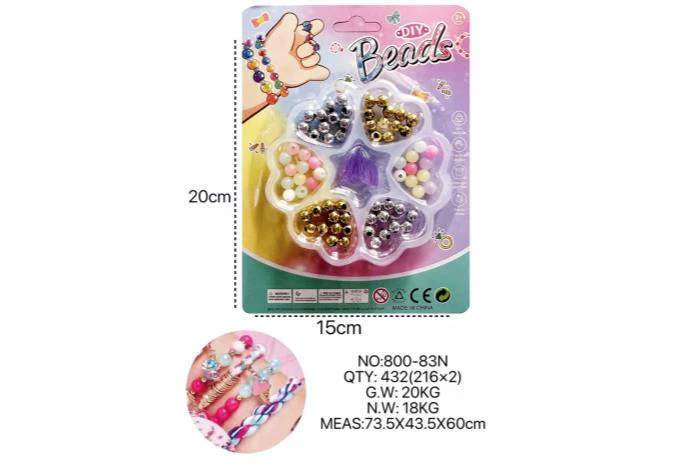 DIY Beaded Cartoon Hand Plum Blossom