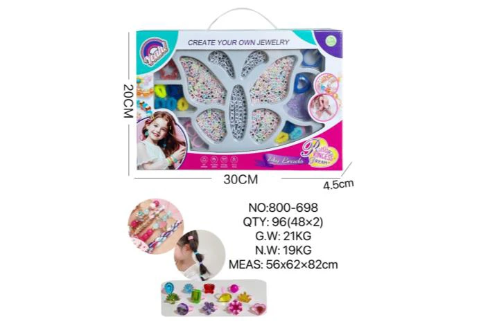 DIY Playing House Girl Toys Beaded Cartoon Capybara Cat