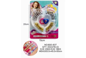 DIY Beaded Little Girl Heart