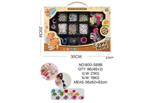 DIY Playing House Girl Toys Beaded Cartoon Capybara Square