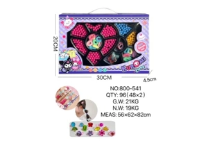 DIY Playing House Girl Toys Beaded Cartoon Hand Heart