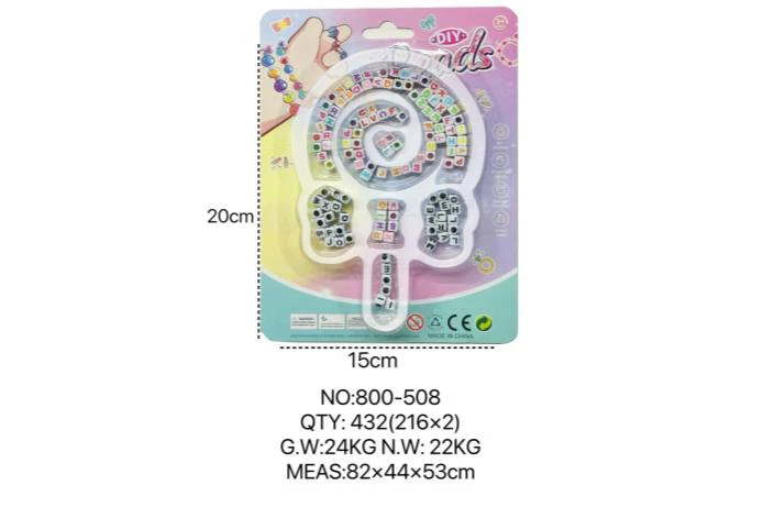 DIY Beaded Cartoon Hand