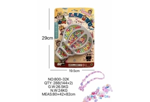 DIY play house girls' toys beaded pull cloth balloons
