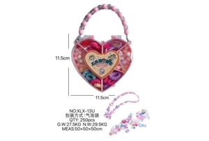 DIY play house girl toy beaded Labbibi heart
