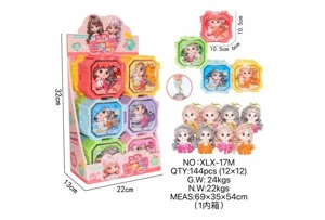 Playhouse Girl Toy Assembly Box Barbie (Price per piece for 12PCS)