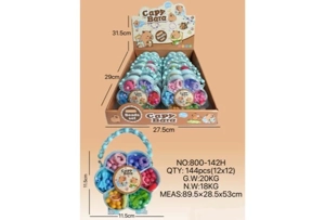 DIY Pretend Play Girl Toy Beads Capybara Plum Blossom (12PCS Single Price)