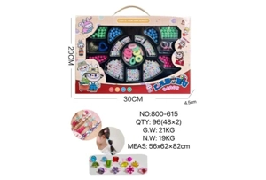 DIY Playing House Girl Toys Beaded Cartoon Hand Cat