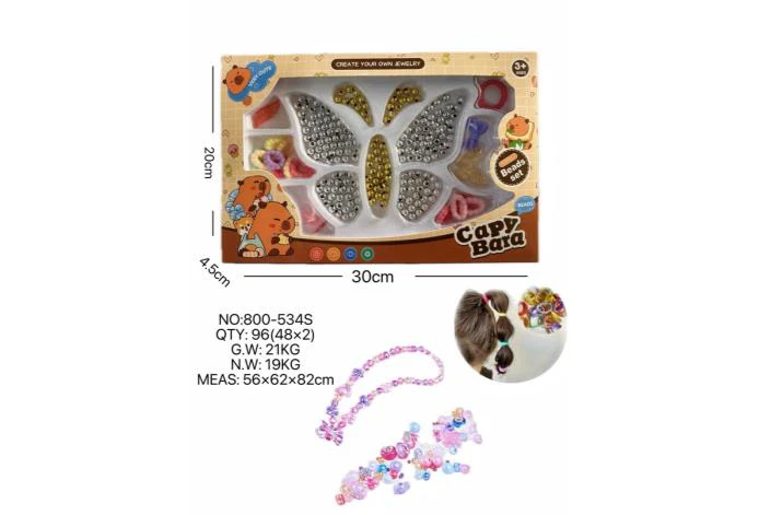 DIY Beaded Capybara Butterfly