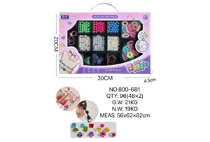 DIY Playing House Girl Toys Beaded Cartoon Hand Butterfly