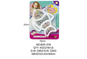 DIY Pretend Play Girl Toys Beads for European and American Children