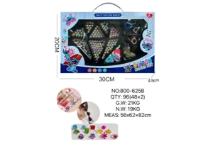 DIY pretend play girl toy beads Stitch diamond