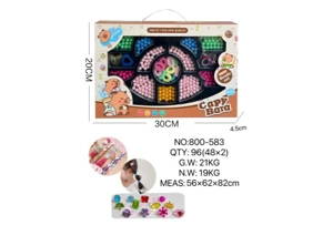 DIY Playing House Girl Toys Beaded Cartoon Hand Cat