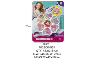 DIY Playing House Girl Toys Beaded Cartoon Capybara Butterfly