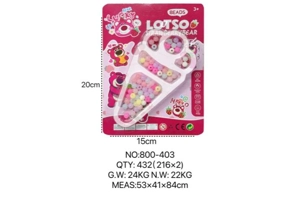 DIY Beaded Strawberry Bear