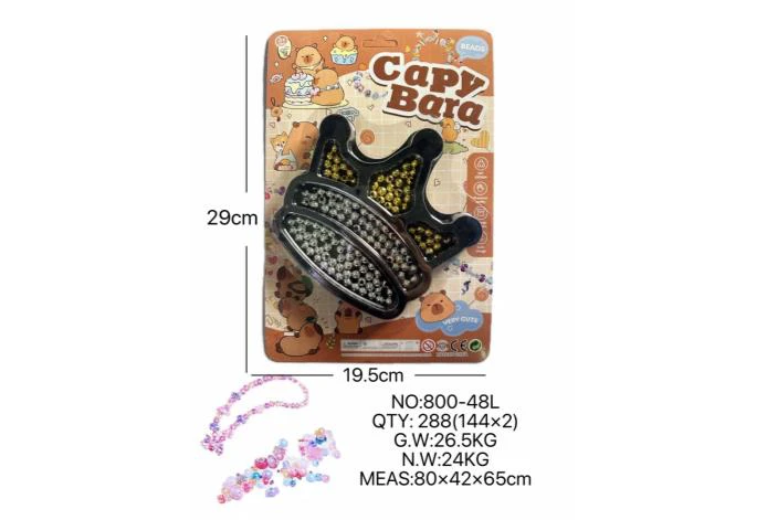 DIY Beaded Capybara Crown