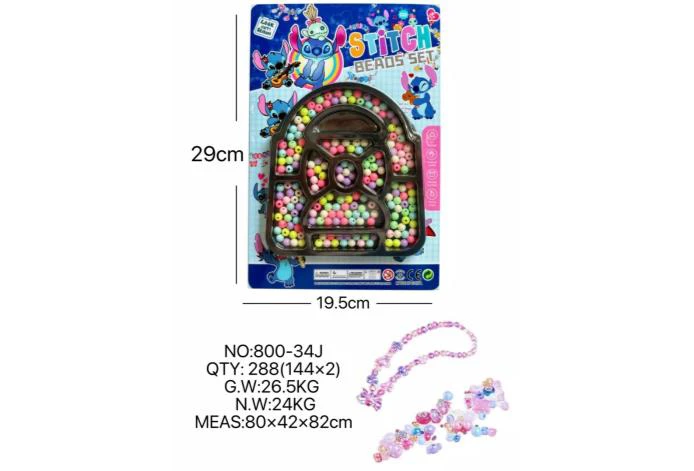 DIY play house girl toy beaded Stitch bag