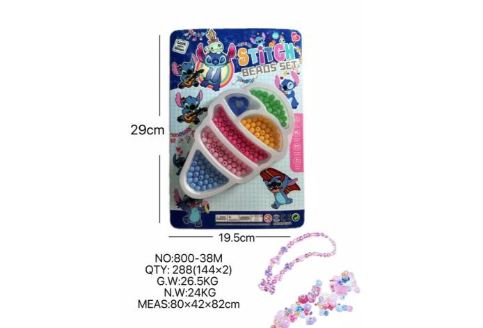 DIY playhouse girl toy bead Stitch big ice cream