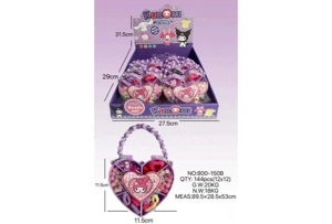 DIY Play House Girl Toy Beads Kuromi Heart (12PCS Single Price)
