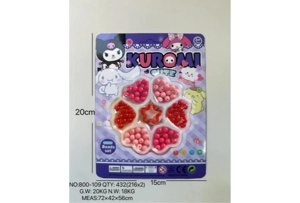 Kuromi DIY Bead Plum Blossom
