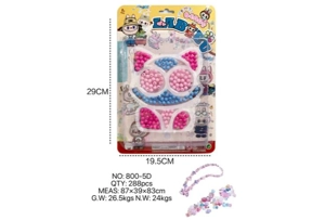 DIY pretend play girl toy bead Lumpy