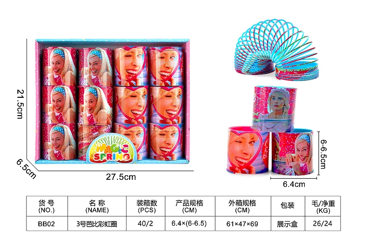 No. 3 Barbie Rainbow Ring