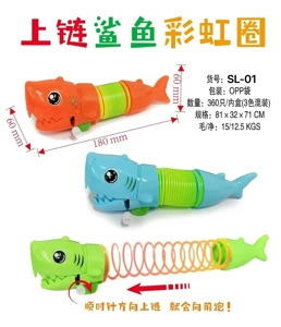 On-chain Shark Rainbow Ring