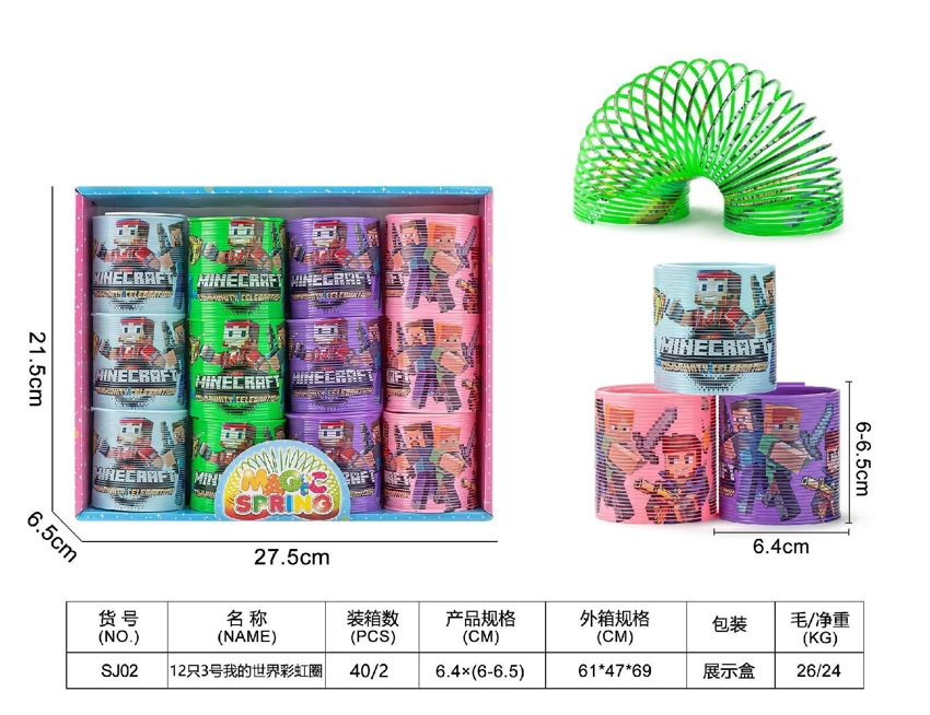 12 No. 3 Minecraft Rainbow Rings