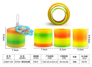 No. 2 3-in-1 Spring Rainbow Ring